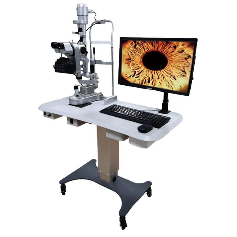 Digital slit lamp microscope with image processing system