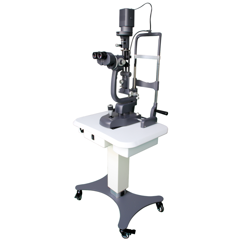 Desktop slit lamp microscope